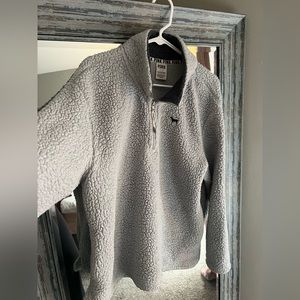 VS PINK Sherpa Half Zip